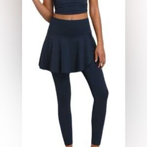 Wilson Navy Leggings with Skirt Overlay